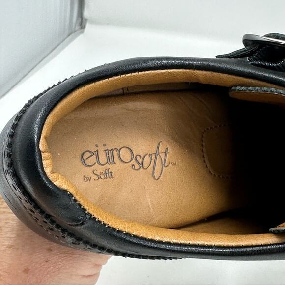 Sofft Brand Sadira Buckle Heeled shoes - BLACK - Picture 5 of 10